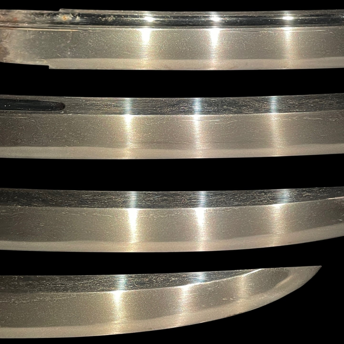 Naginata-Naoshi 薙刀直し Wakizashi, Signed Tsuba, Muromachi period mumei