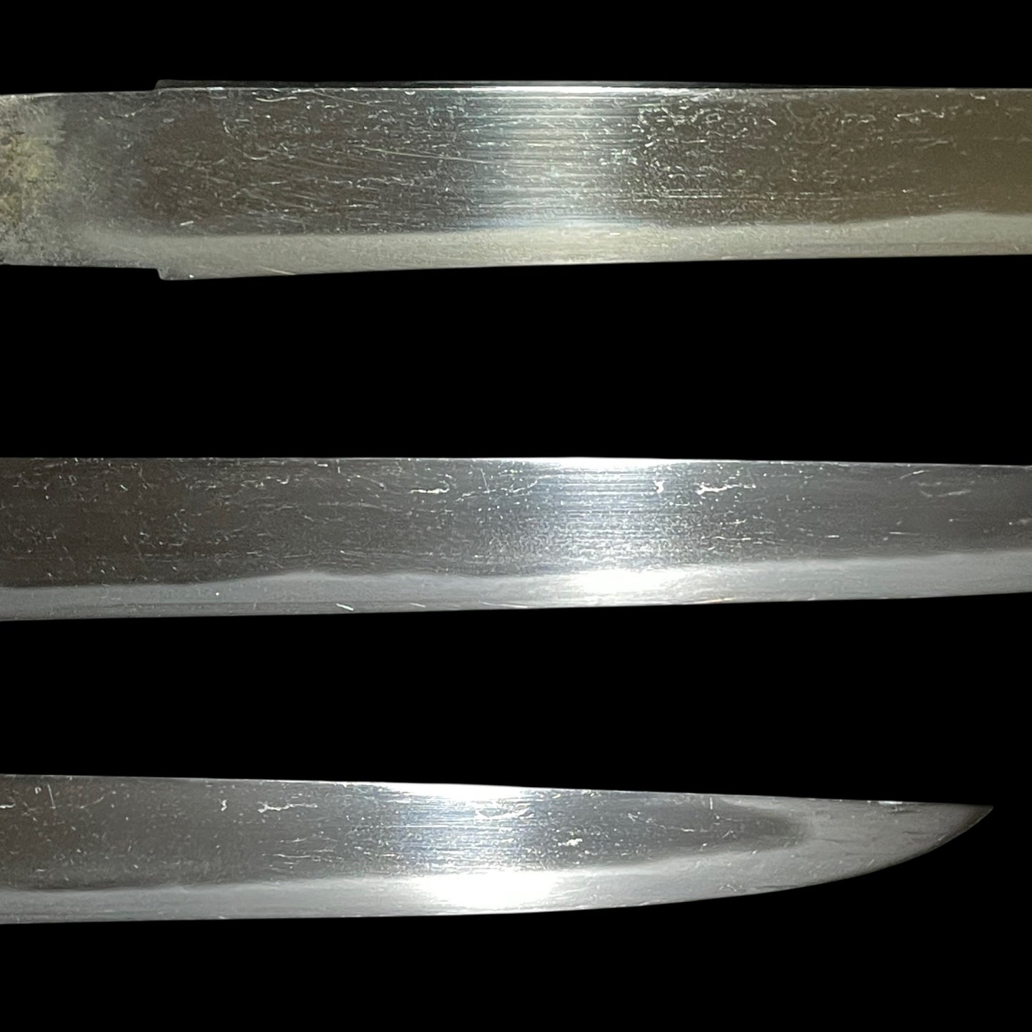 TENGU Menuki 天狗目貫 Aikuchi TANTO, Wari-Kogai and Raden Scabbard, Edo period mumei