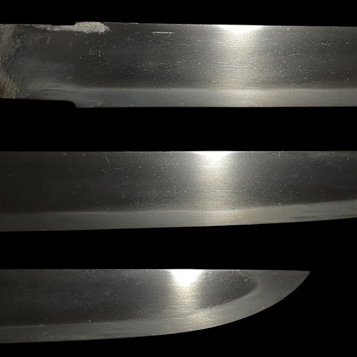 HORIMONO 彫物 Tanto, Fudo-Myoo 不動明王, with Kozuka Kogai, Edo period mumei