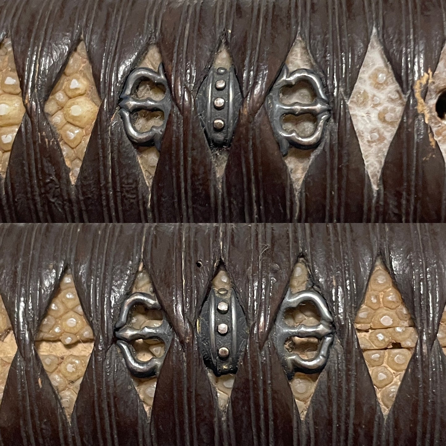 Naginata-Naoshi 薙刀直し Wakizashi, Signed Tsuba, Muromachi period mumei