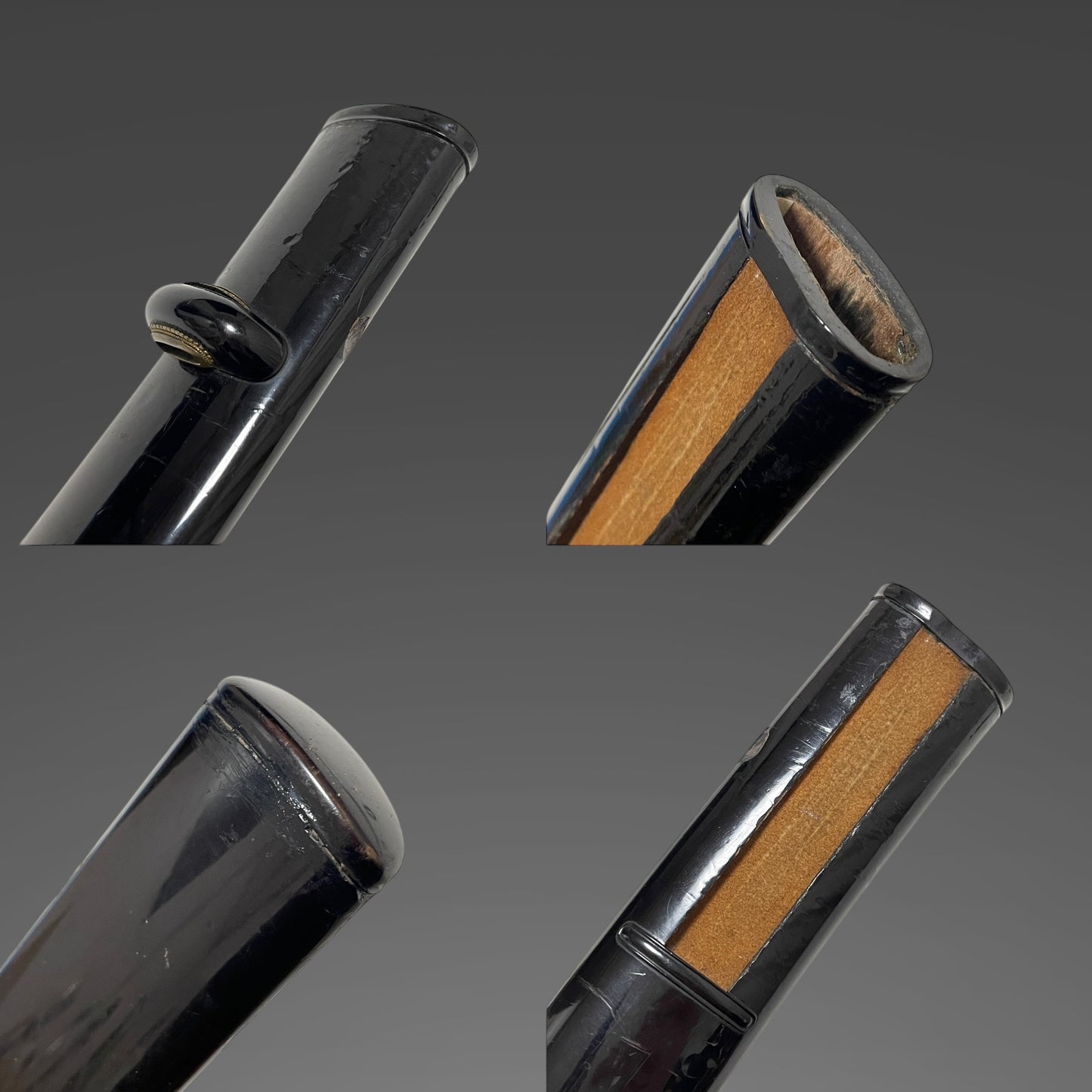 Naginata-Naoshi 薙刀直し Wakizashi, Signed Tsuba, Muromachi period mumei