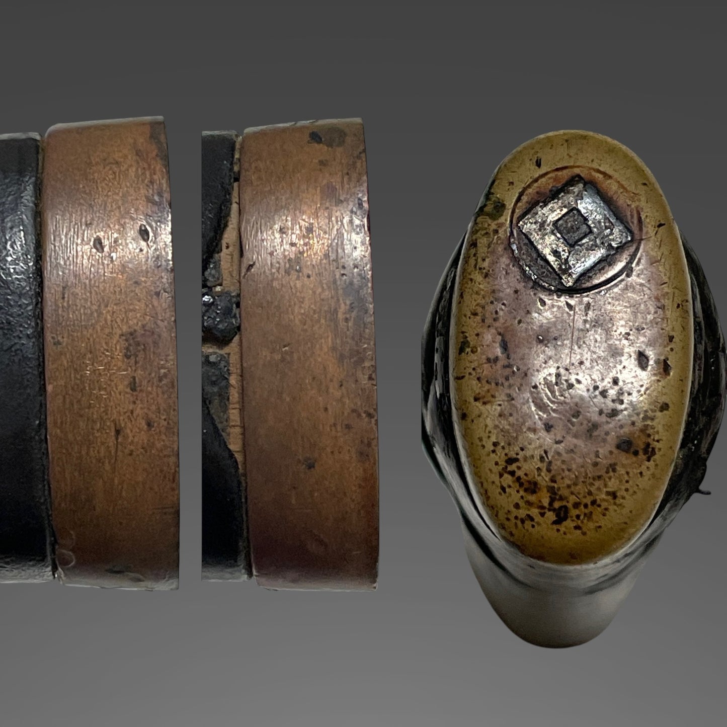 Sue-Seki 末関,  Hirazukuri Wakizashi, 平造脇差, with Kozuka kogai, Muromachi period