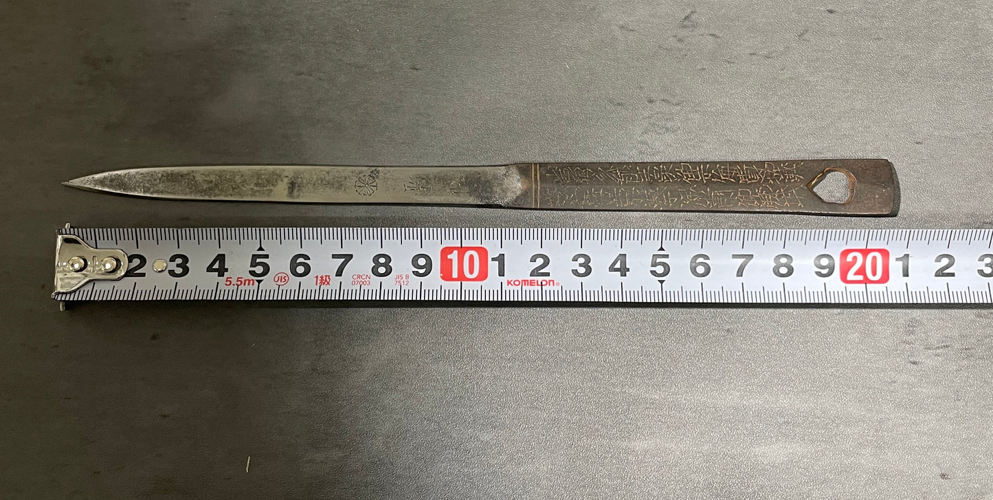 Bashin 馬針, Kikumon Kaminariyoke 菊紋雷除, Edo period