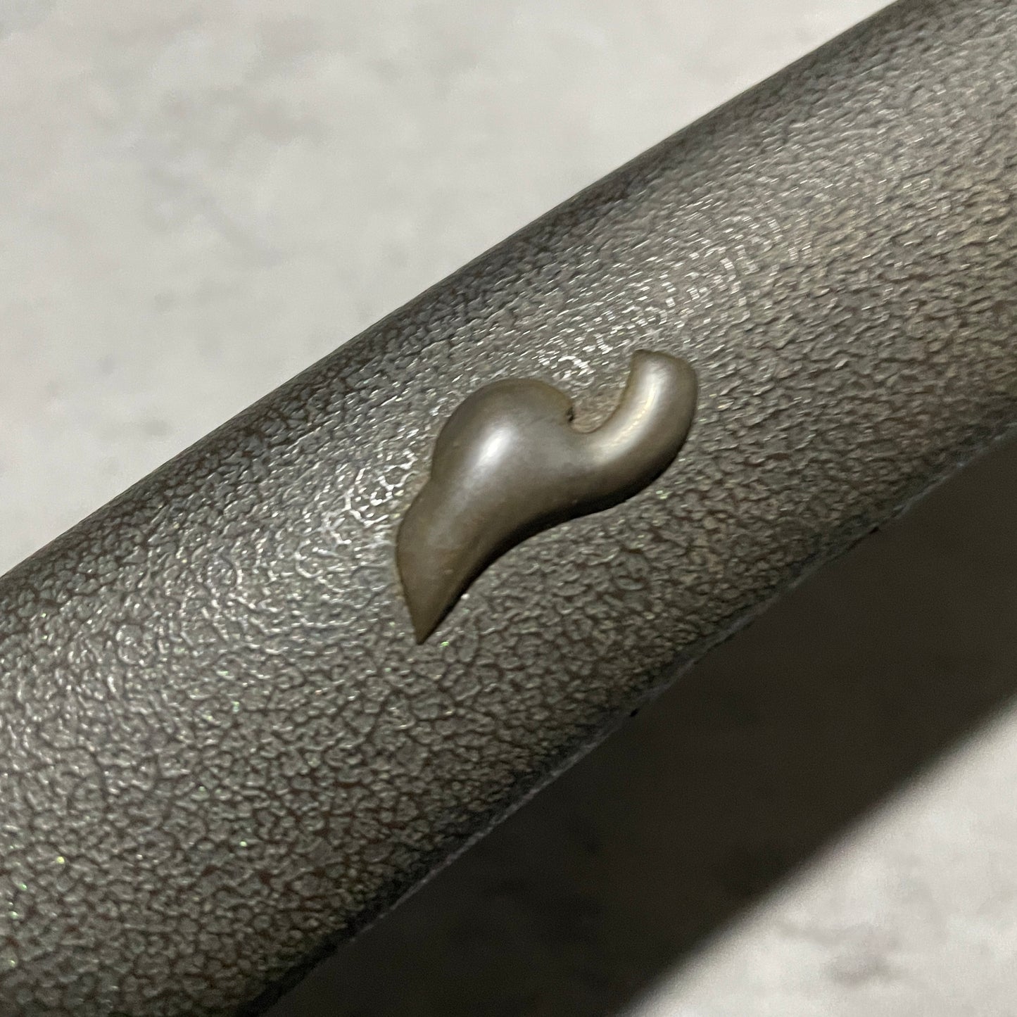 Tanto Koshirae 短刀拵, Karakusa Fittings 唐草文様一作金具, Shibuichi 四分一, with Kozuka