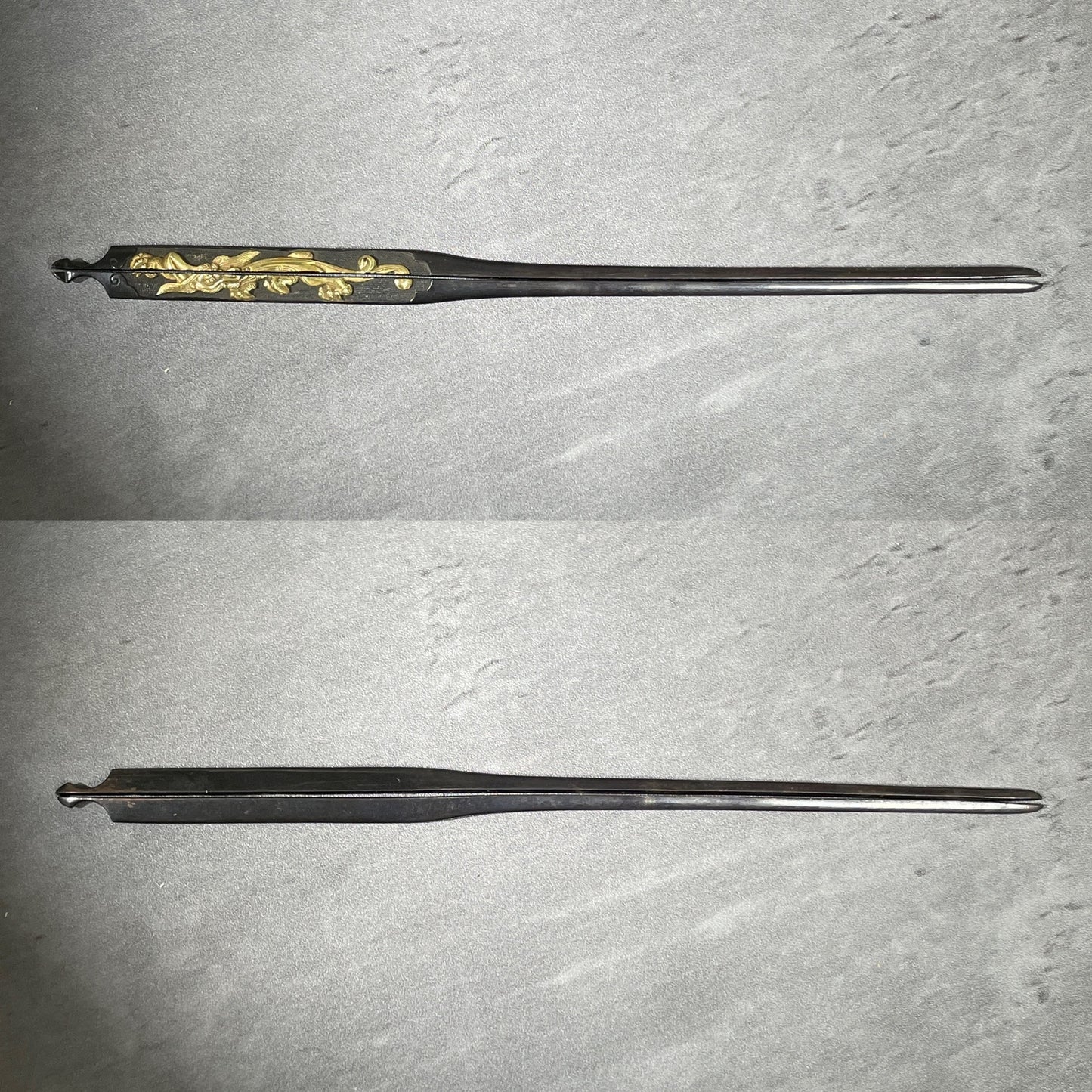 Dragon WARI-KOGAI, Shakudo Nanakoji, Edo period, with BOX