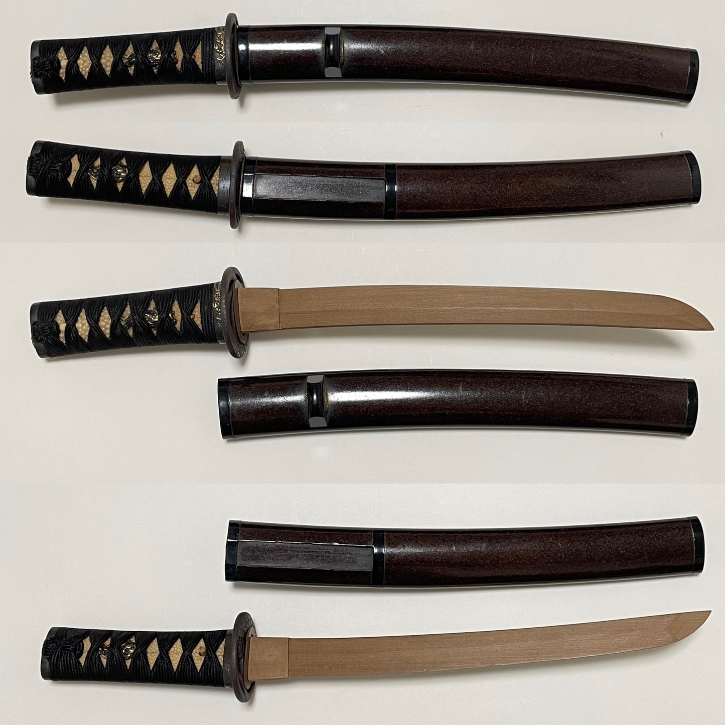 TANTO Koshirae 短刀拵, Crab Fuchikashira 蟹縁頭, Edo period