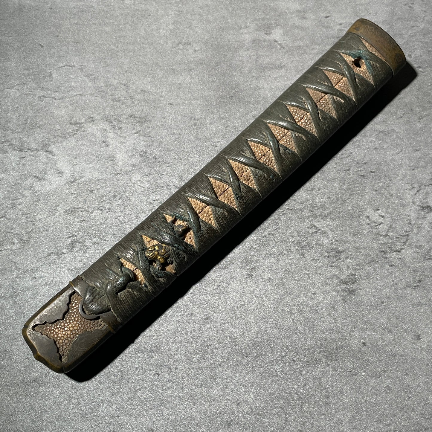 Handachi Style TSUKAMAE 半太刀拵柄前, Edo period