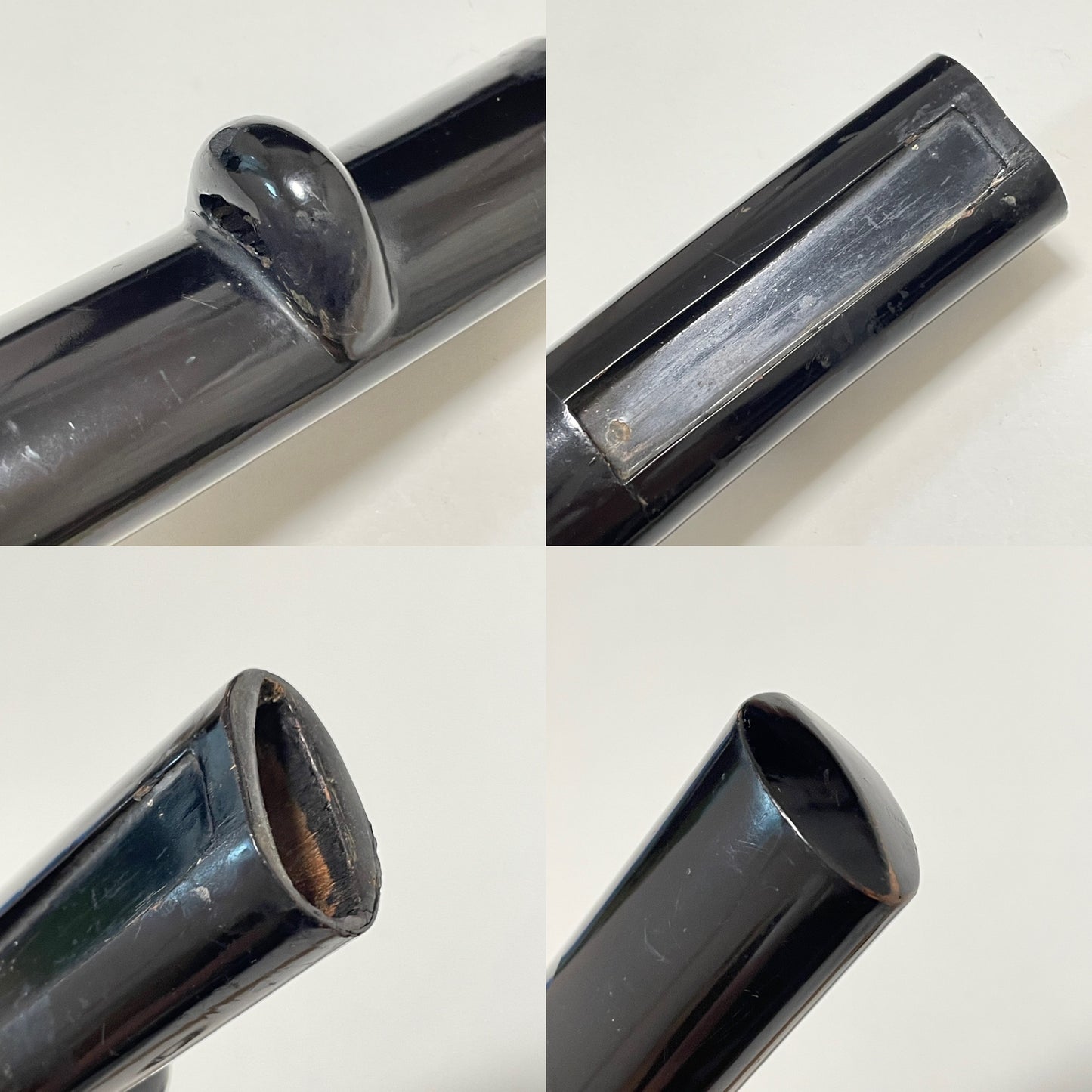 Short Wakizashi Koshirae, Tsuta-karakusa Fuchikashira 蔦唐草縁頭, Edo period