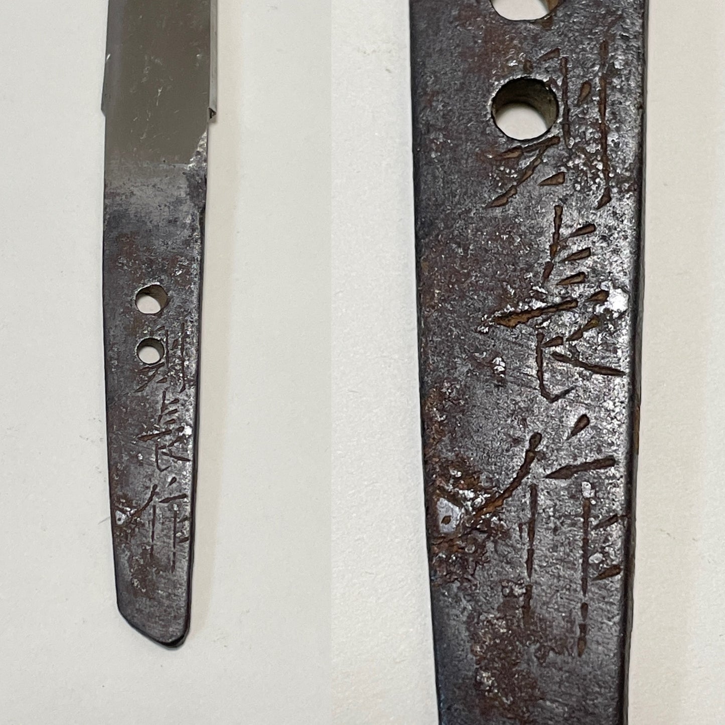 Tanto Koshirae 短刀拵, Norinaga 則長 signed Broken Blade, Edo period