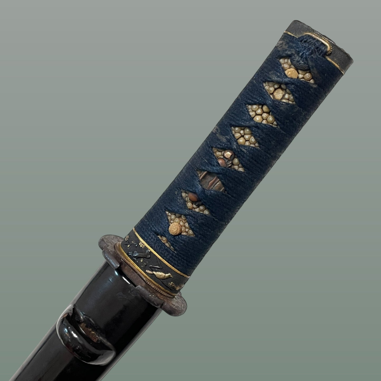 Tanto Koshirae 短刀拵, Norinaga 則長 signed Broken Blade, Edo period