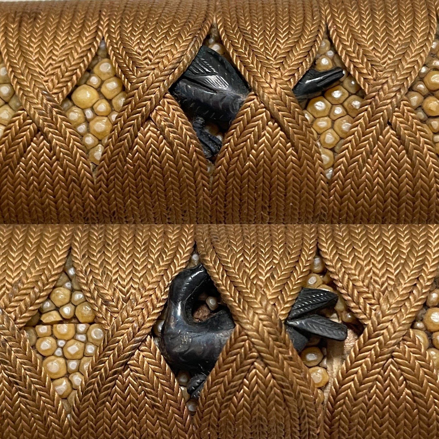 HITATSURA 皆焼 Wakizashi, Dragonfly Tsuba, Family crest Scabbard, Muromachi period mumei