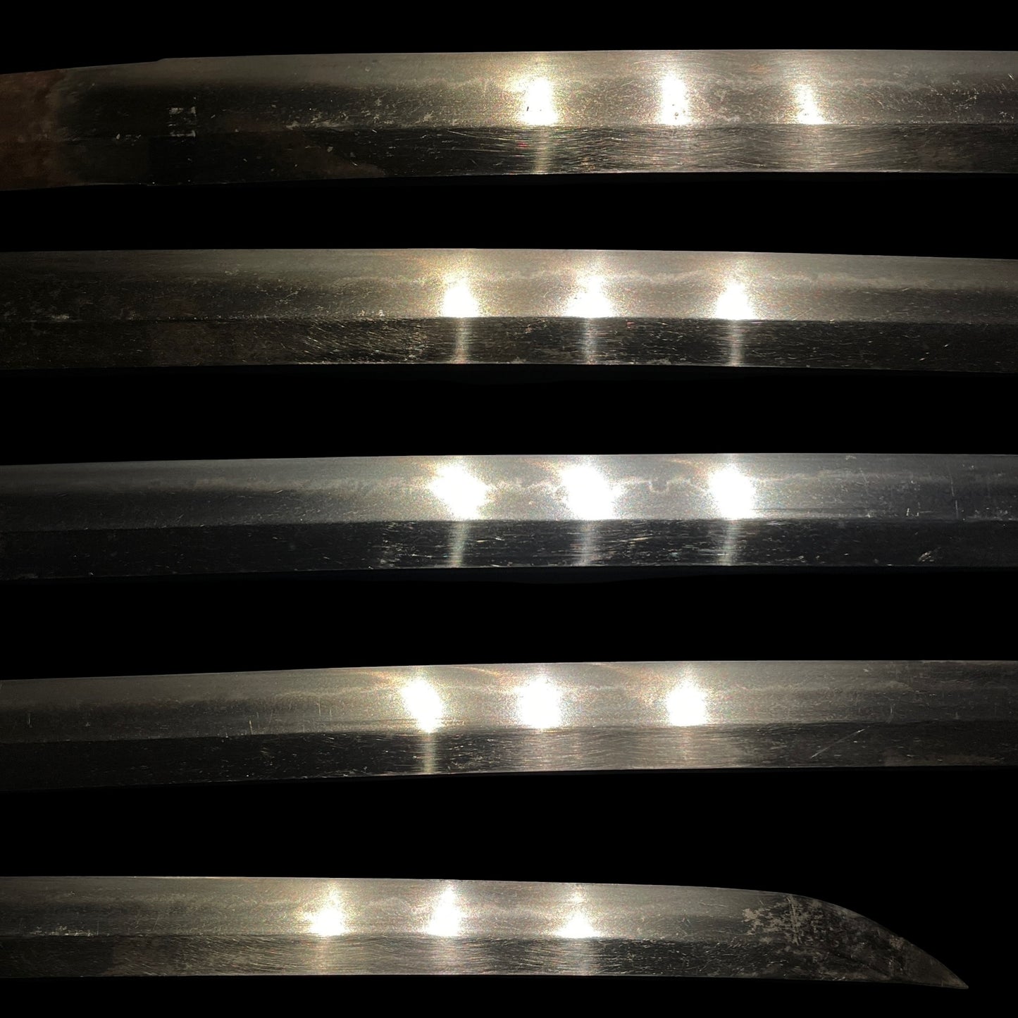 Dragon Fuchikashira KATANA, Raimon Tsuba 雷紋鍔, Edo period mumei