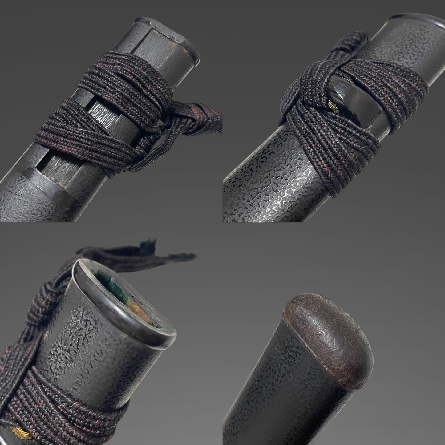 Sunnobi-Tanto 寸延短刀 with Kozuka, Dragonfly Tsuba, Ginkgo Menuki, Late Edo period mumei