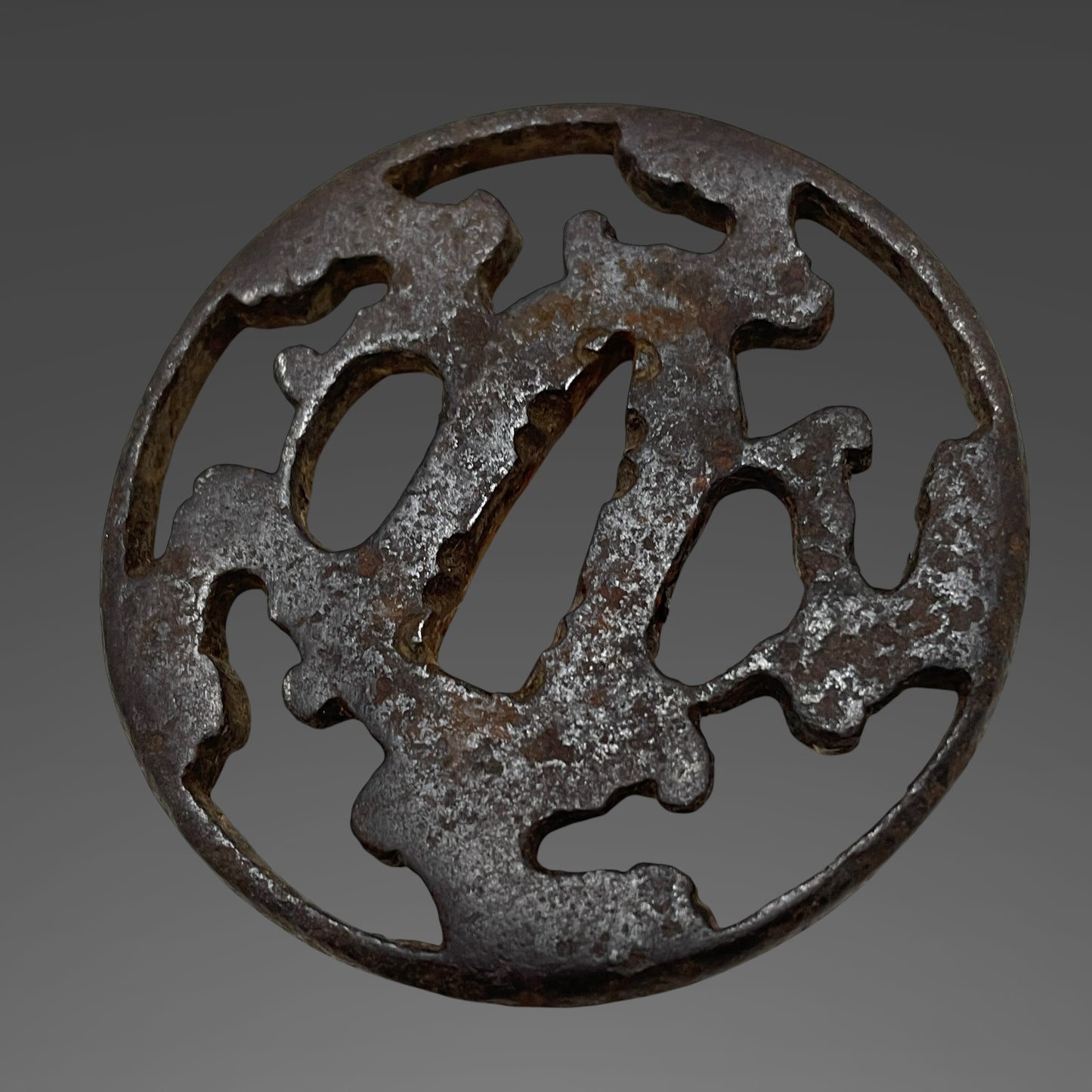 Long Wakizashi, Rare style Silver cover Habaki, Edo period mumei