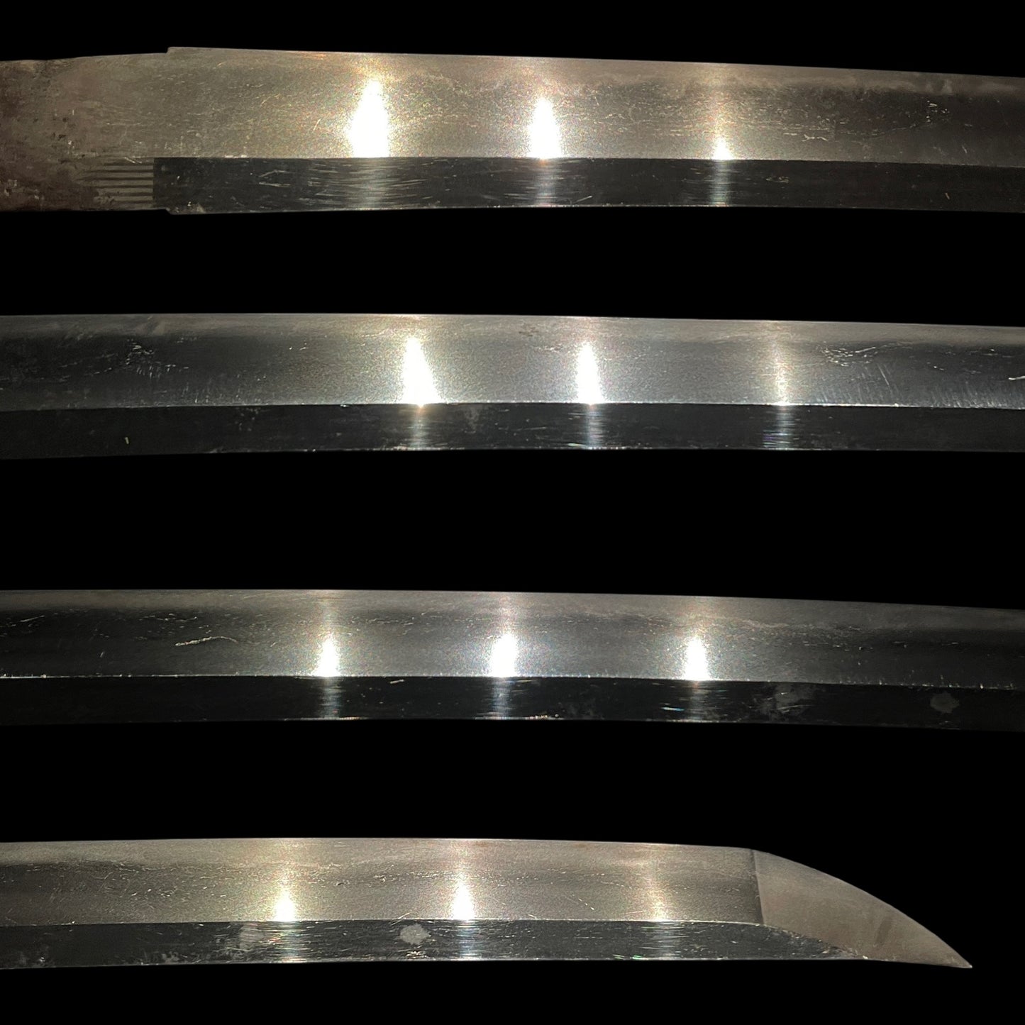 Mitsu 光 signed WAKIZASHI, 江州住宗典 signed Tsuba, Edo period