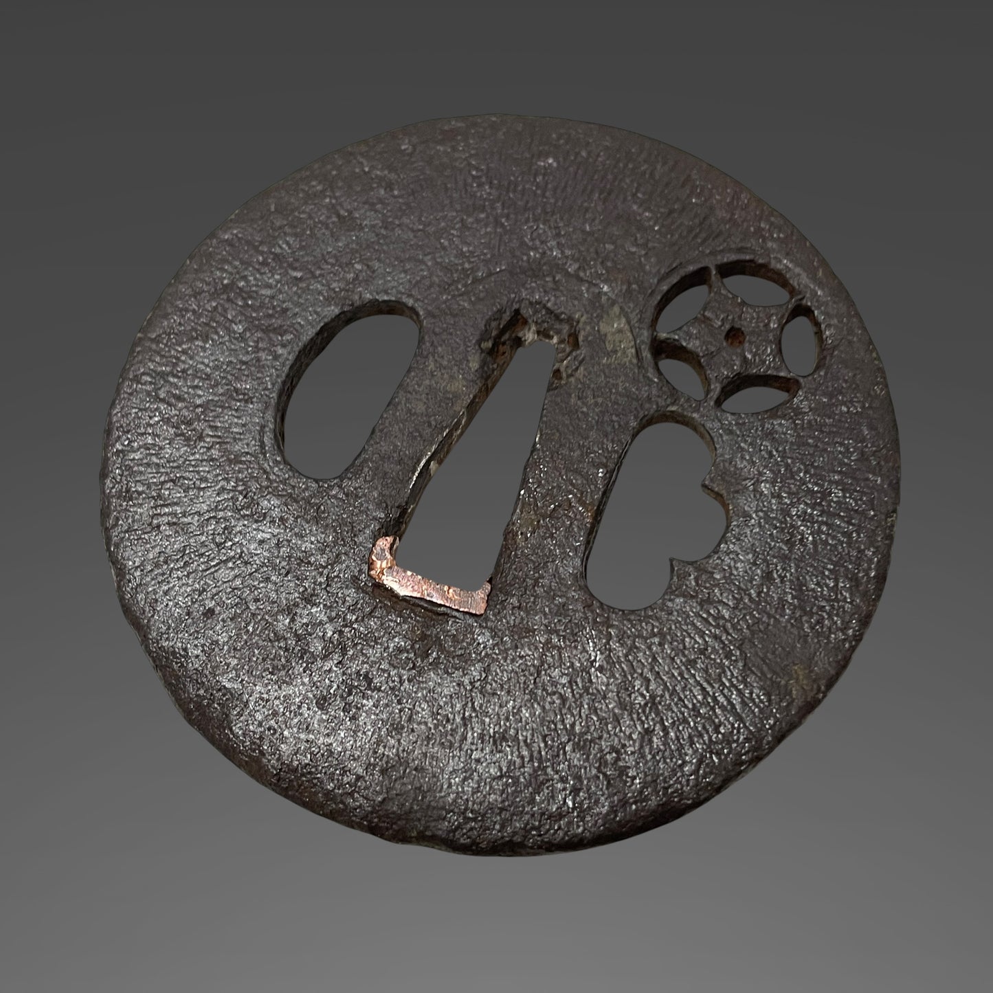 Dragon Fuchikashira Long Wakizashi, Silver Kashu Habaki, Edo period mumei