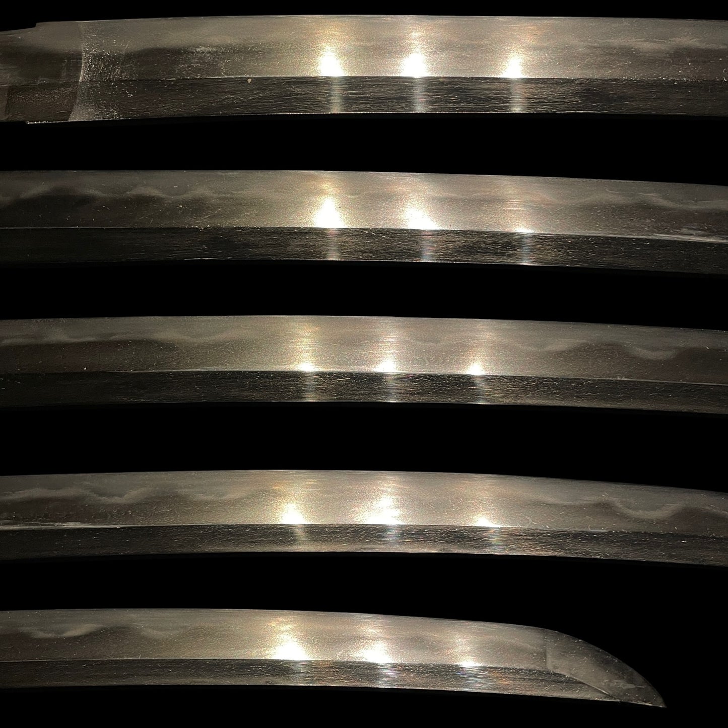 Takadaju Yukimitsu 高田住行光 signed Wakizashi, Guribori 倶利彫り Kashira, Sadatoshi signed Fuchi