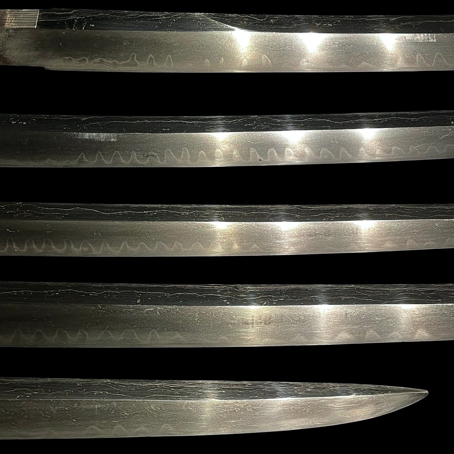 KOGARASUMARU-ZUKURI 小烏丸造 Long Wakizashi, Kanemoto 兼元 signed, Muromachi period