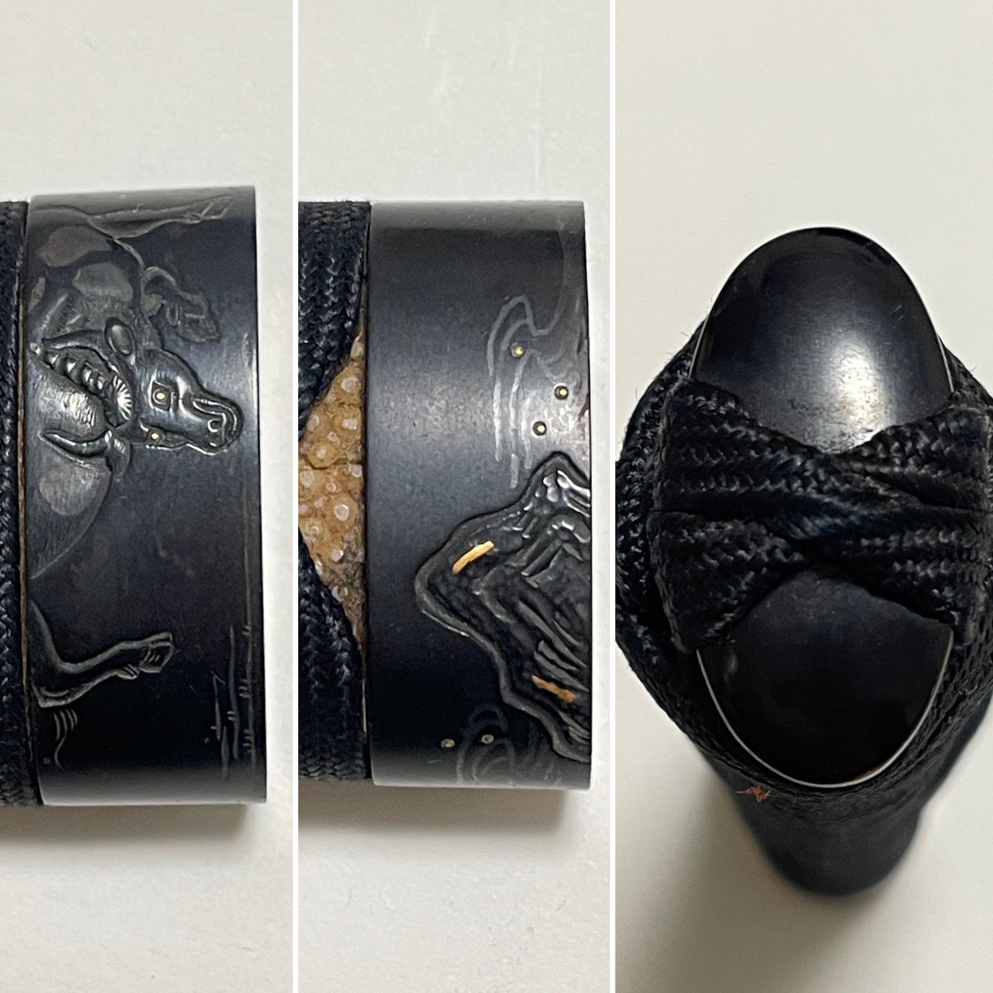 Hirazukuri Wakizashi, Noritsugu signed Fuchi, 鱮腹茎 Tanagobara-Nakago, with Kozuka