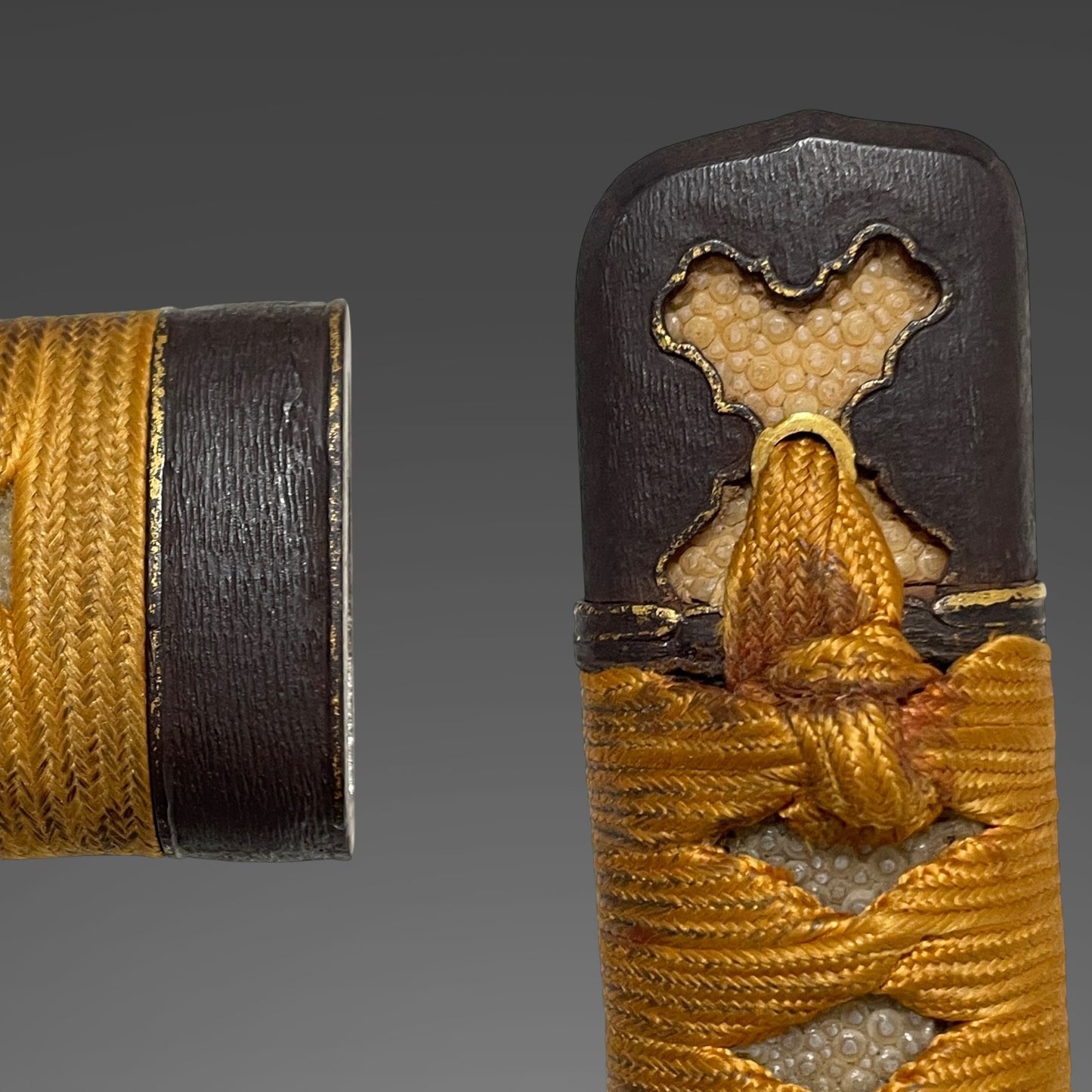 Dragon Tsuba Long KATANA, Late Edo period mumei, Bakumatsu era