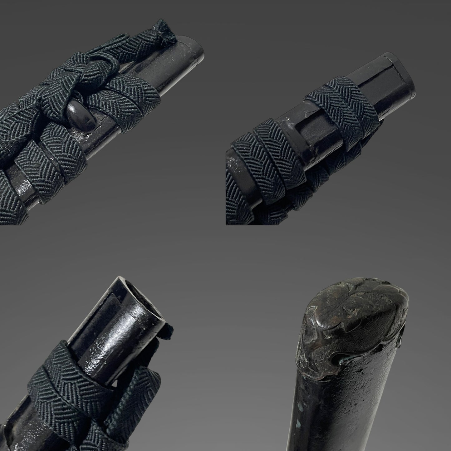 Yukinori 行則 signed KATANA, Dragon Fuchi and Menuki, Ninja style square Tsuba, Muromachi period