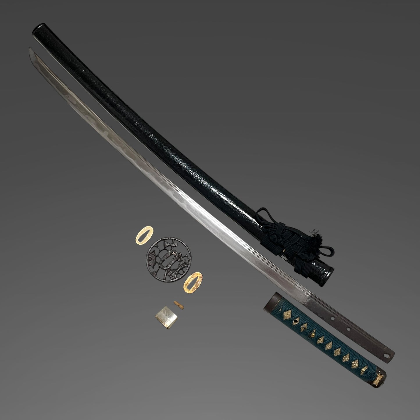 Ganmaku 岩捲 KATANA, Futasujihi 二筋樋, Mino School, Early Edo period, NBTHK Certificate