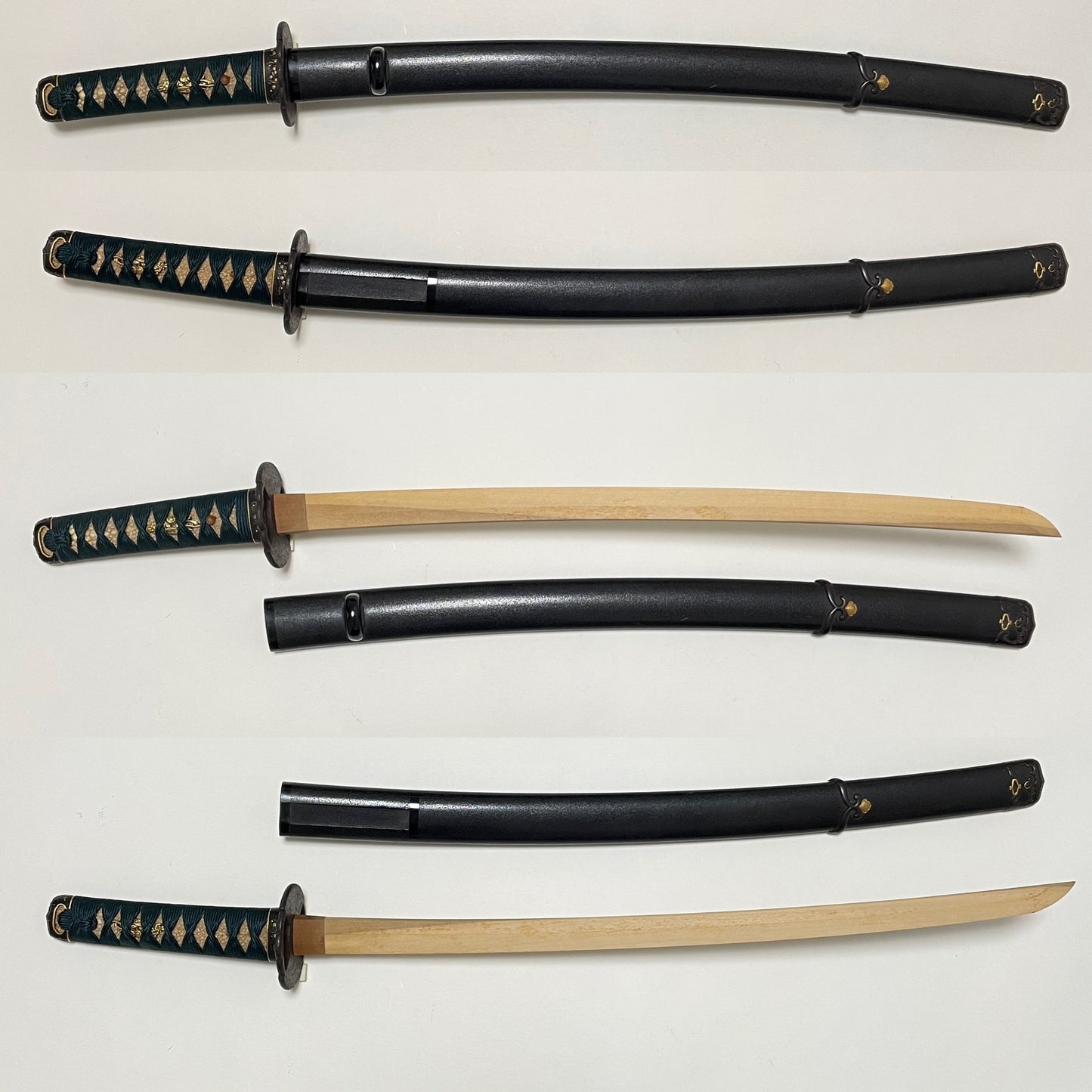 Handachi-Koshirae 半太刀拵, Kofuju Naminobu 江府住並信 signed Tsuba, Edo period