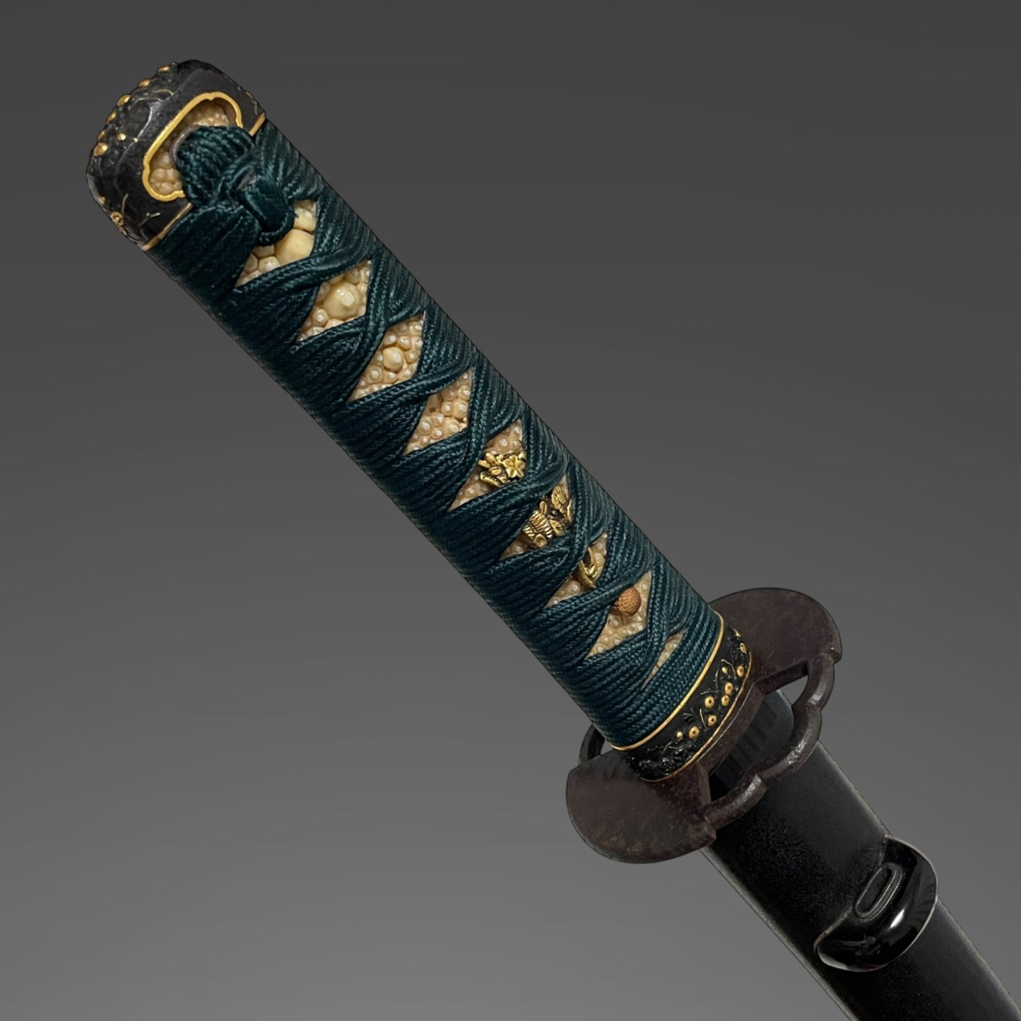 Handachi-Koshirae 半太刀拵, Kofuju Naminobu 江府住並信 signed Tsuba, Edo period