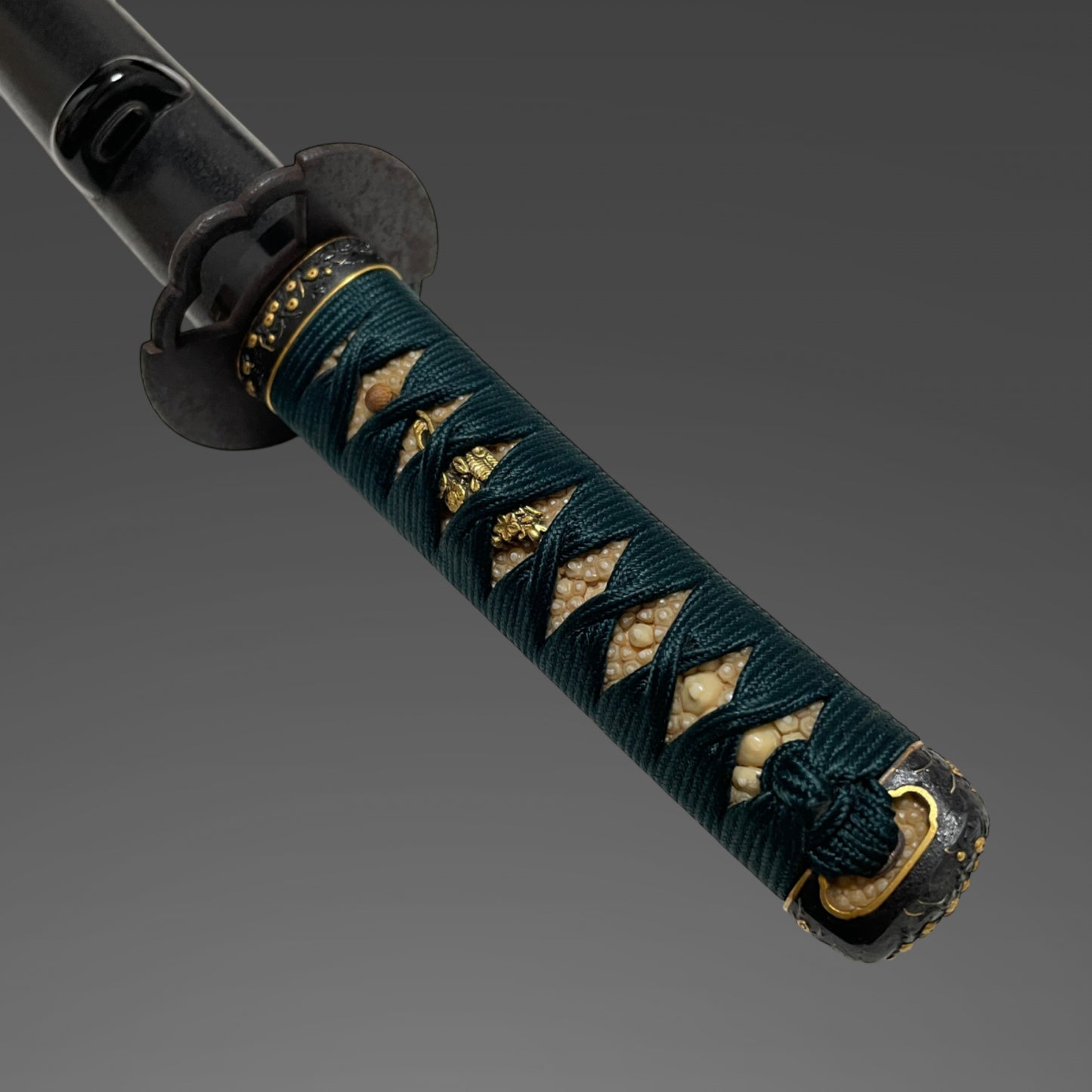 Handachi-Koshirae 半太刀拵, Kofuju Naminobu 江府住並信 signed Tsuba, Edo period