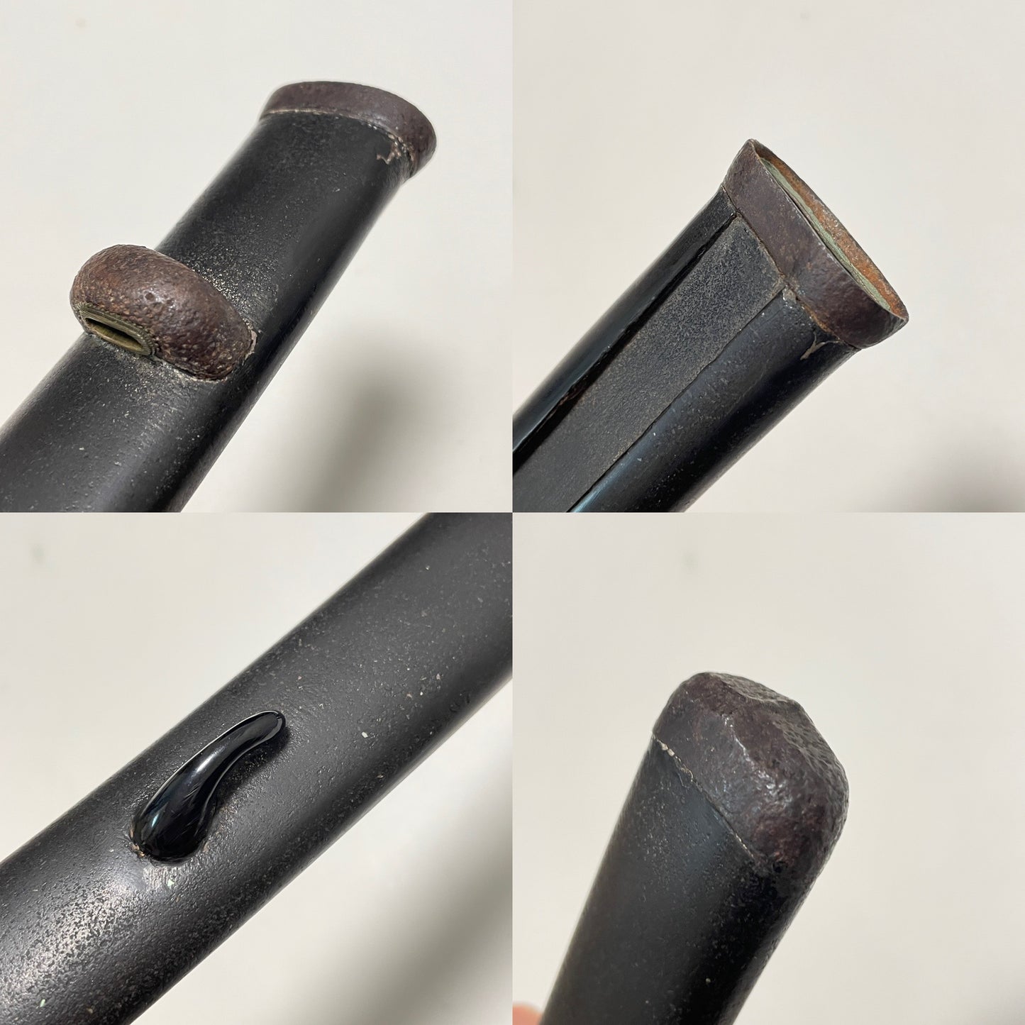 Aikuchi Koshirae 合口拵 For Sunnobi TANTO, Edo period, Iron Fittings