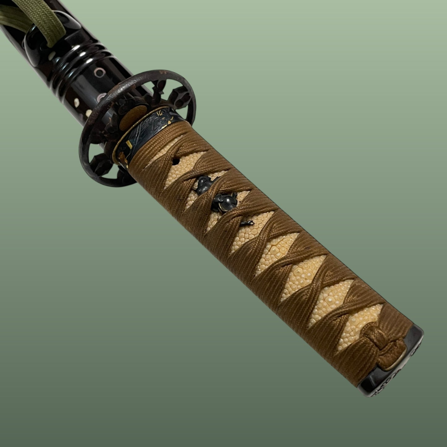 Oni 鬼 Wakizashi Koshirae, Ishiyama Mototada 石山基薫 signed, Edo period