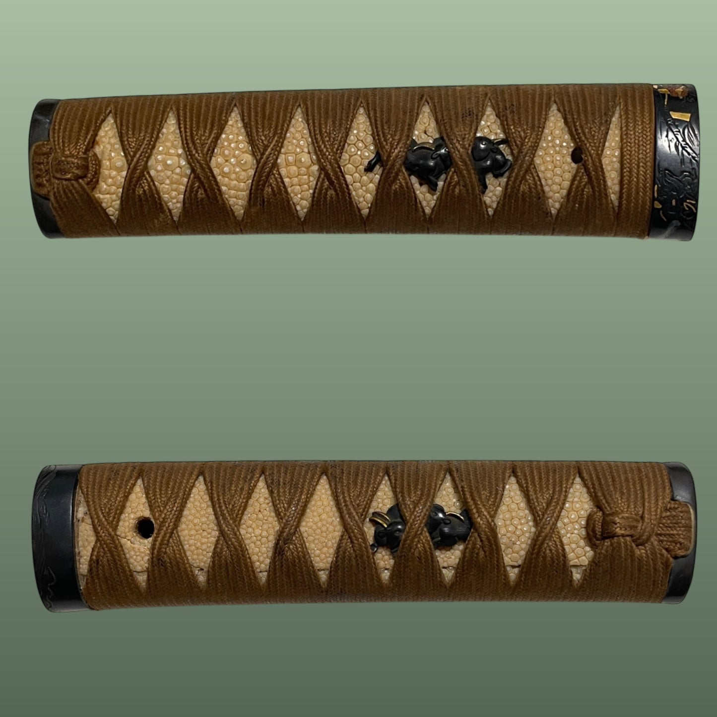 Oni 鬼 Wakizashi Koshirae, Ishiyama Mototada 石山基薫 signed, Edo period
