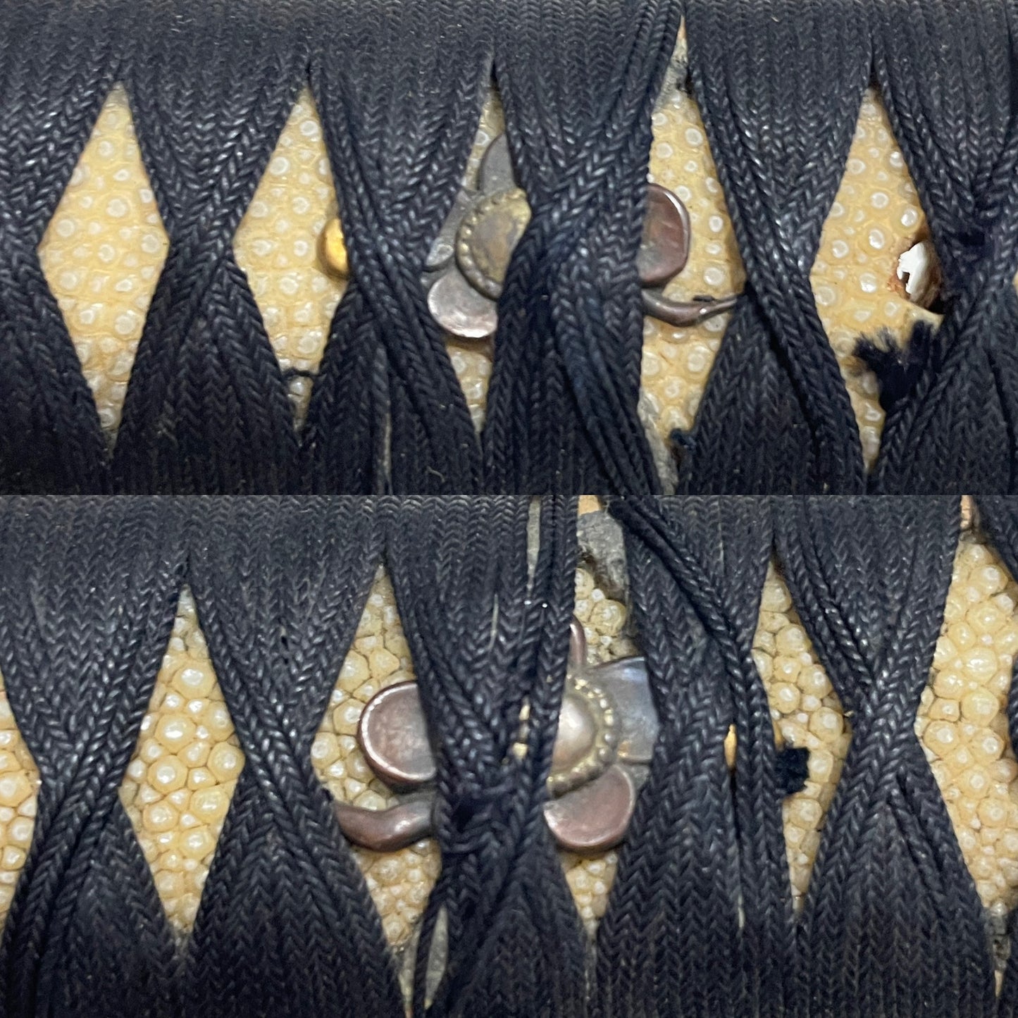 Red Matsushiro Koshirae 松代拵 For TANTO, with Kozuka Kogai, Edo period