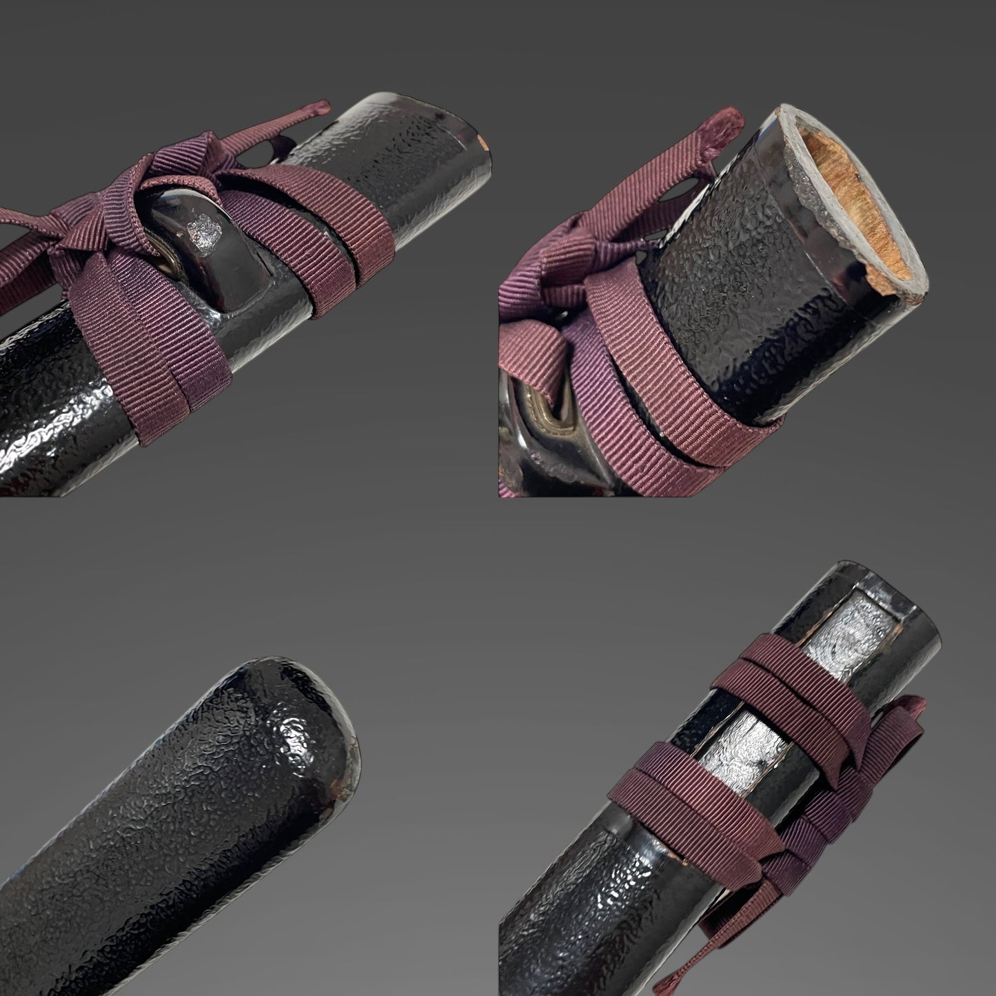 Dragon Menuki Koshirae For WAKIZASHI, Thick Fuchi, Edo period