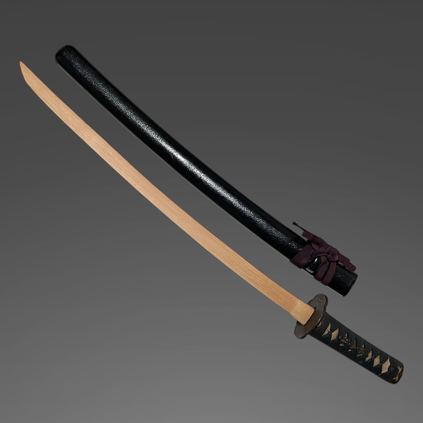 Dragon Menuki Koshirae For WAKIZASHI, Thick Fuchi, Edo period