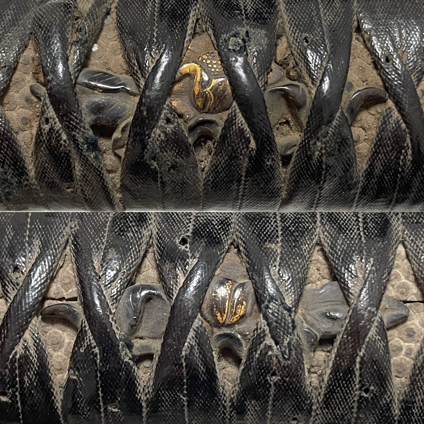 Handachi Koshirae 半太刀拵, Kyosukashi-Tsuba 京透鍔, Iron Fittings, Edo period