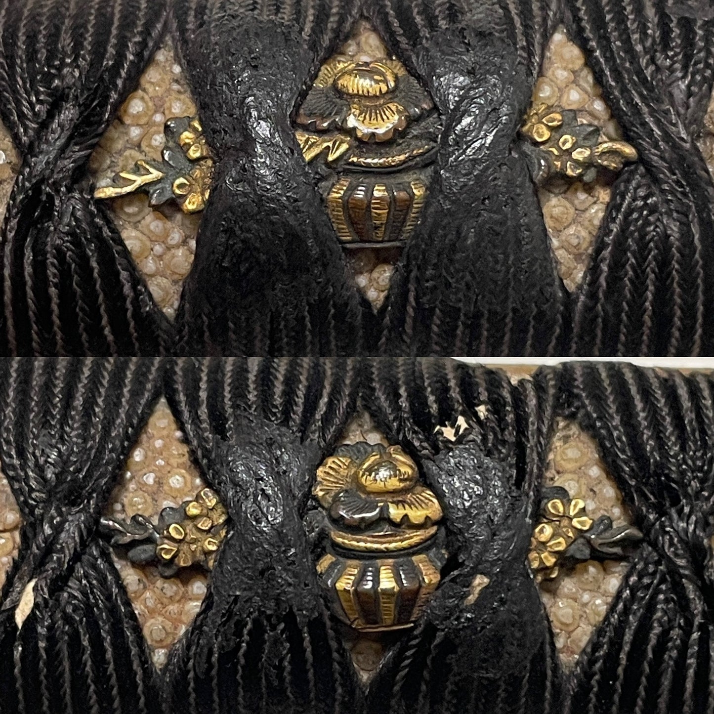 Horse Fittings Koshirae for Wakizashi, with Kozuka, Edo period