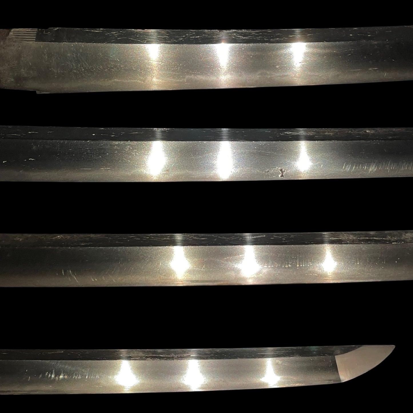 Mitsu 光 signed WAKIZASHI, 江州住宗典 signed Tsuba, Edo period