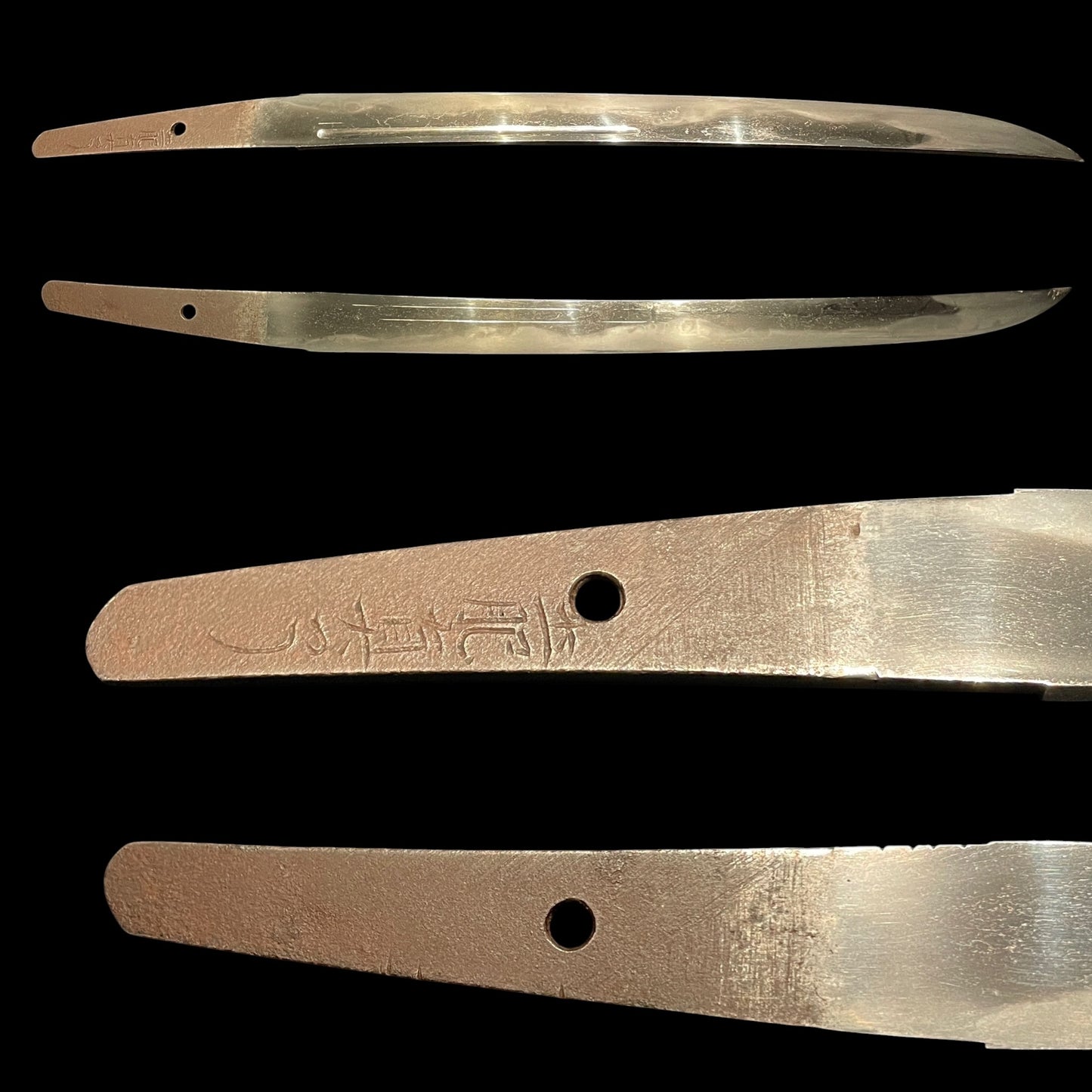 HITATSURA 皆焼 Wakizashi, Doi Shinryo 土肥真了 signed, Mantis Kozuka, Edo period