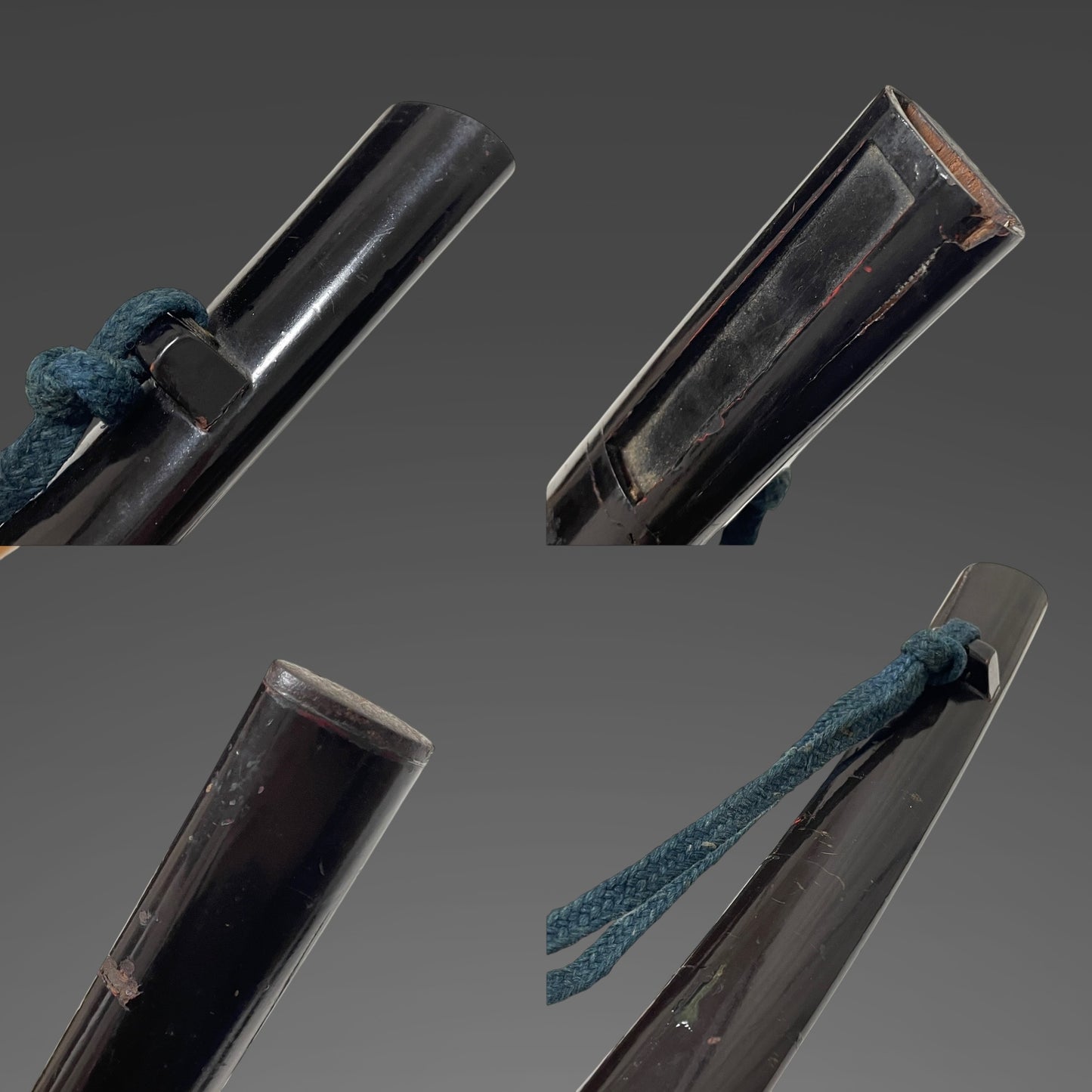 Tanbanokami Fujiwara Terukado 丹波守藤原照門 signed Wakizashi, Pine needles Fuchikashira