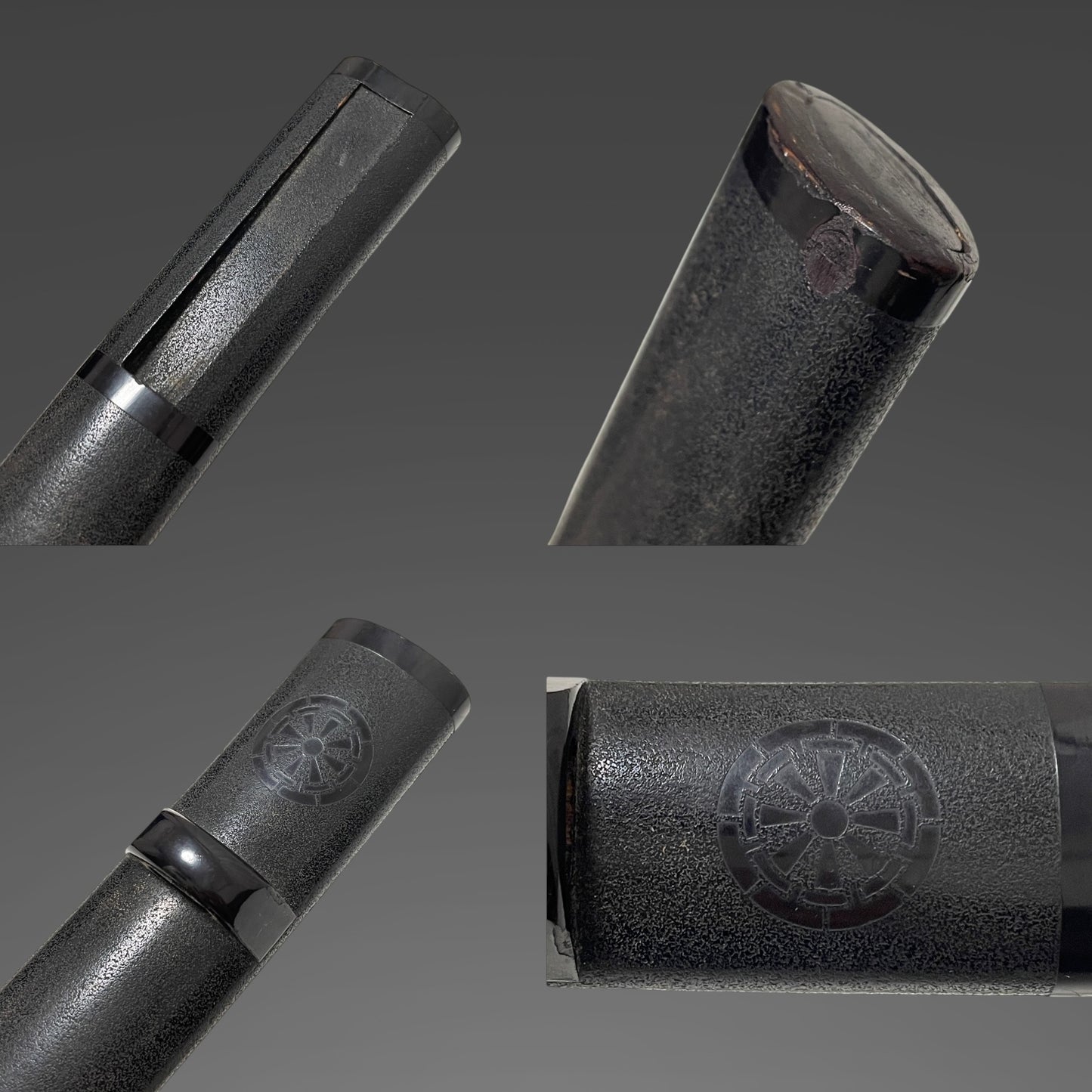 Naginata Naoshi Wakizashi, Kagemakie-Saya 陰蒔絵鞘, Thick Blade, Muromachi period mumei
