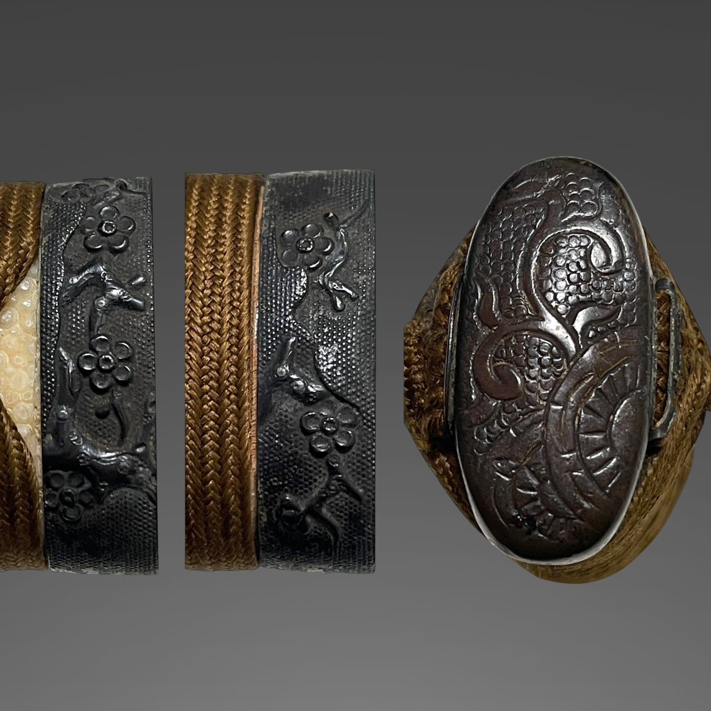 Ryakushiki-GUNTO 略式軍刀, Leather Cover Scabbard, WW2 Japanese Army Officer Sword