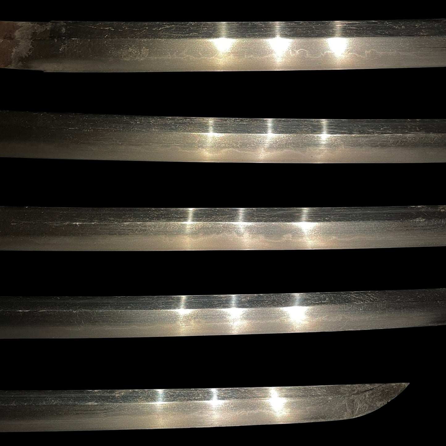 Dragon Fuchikashira KATANA, Raimon Tsuba 雷紋鍔, Edo period mumei