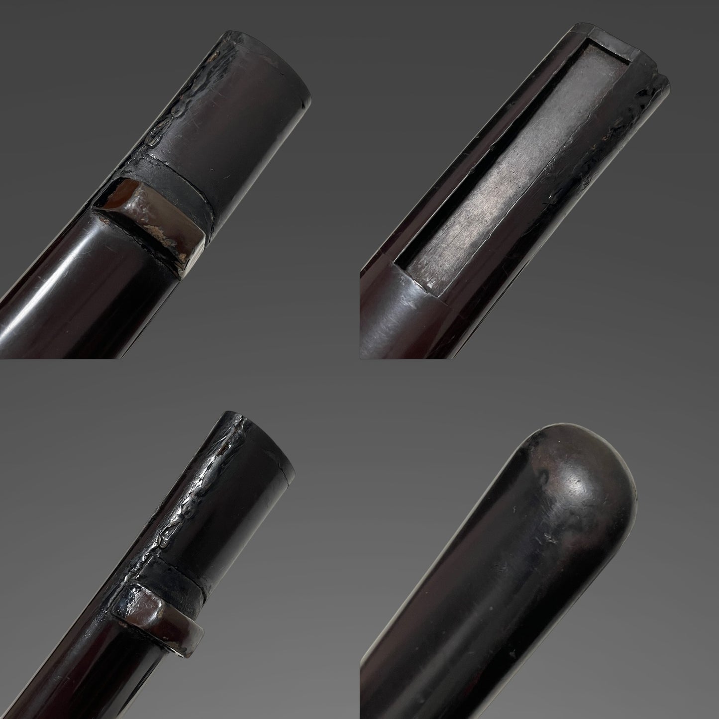 Short Wakizashi, Amidayasuri Tsuba, Edo period mumei