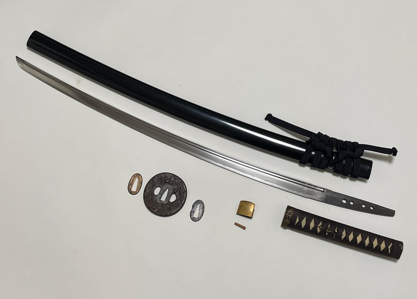 Bicchukokuju Ie 備中国住家 signed KATANA, Yanagawa Naomasa 柳川直政 signed Fuchi