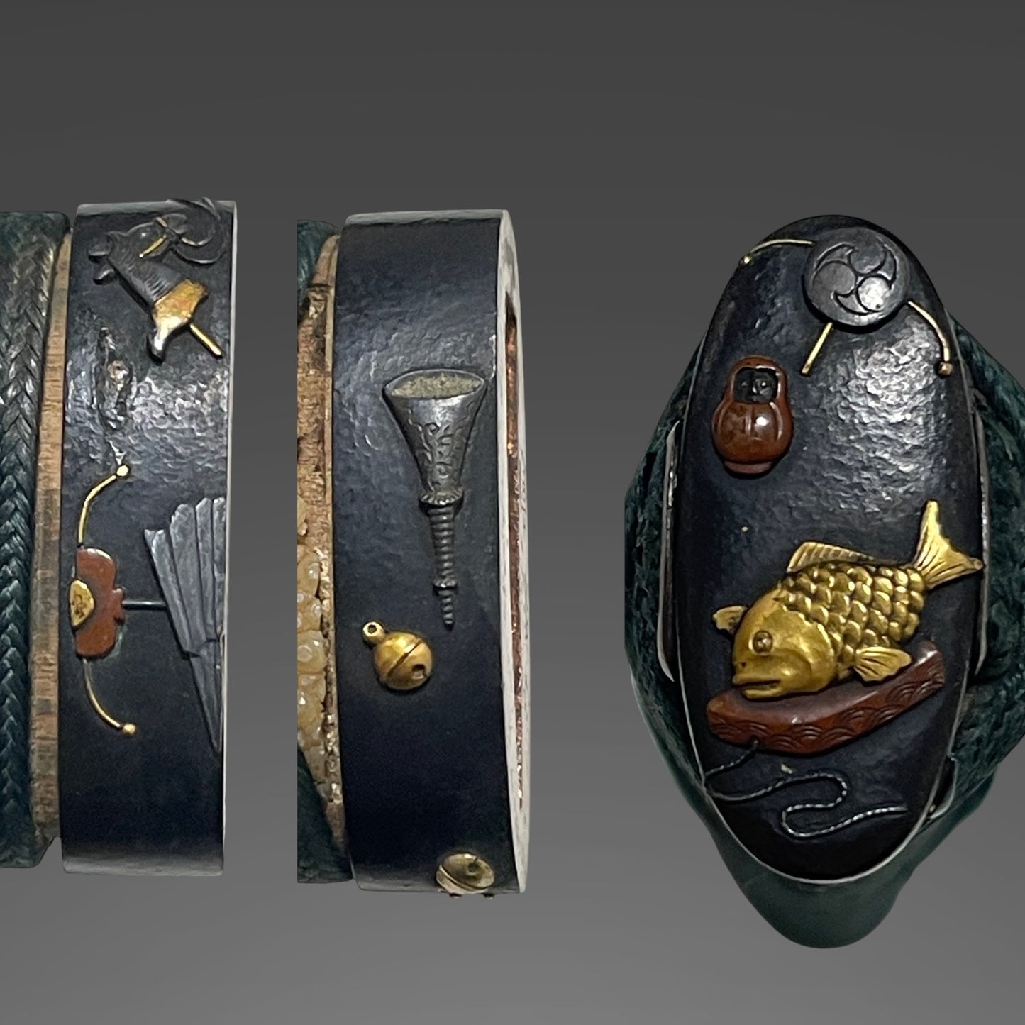 High-grade Fittings Kanemoto 兼元 signed Wakizashi,, Edo period
