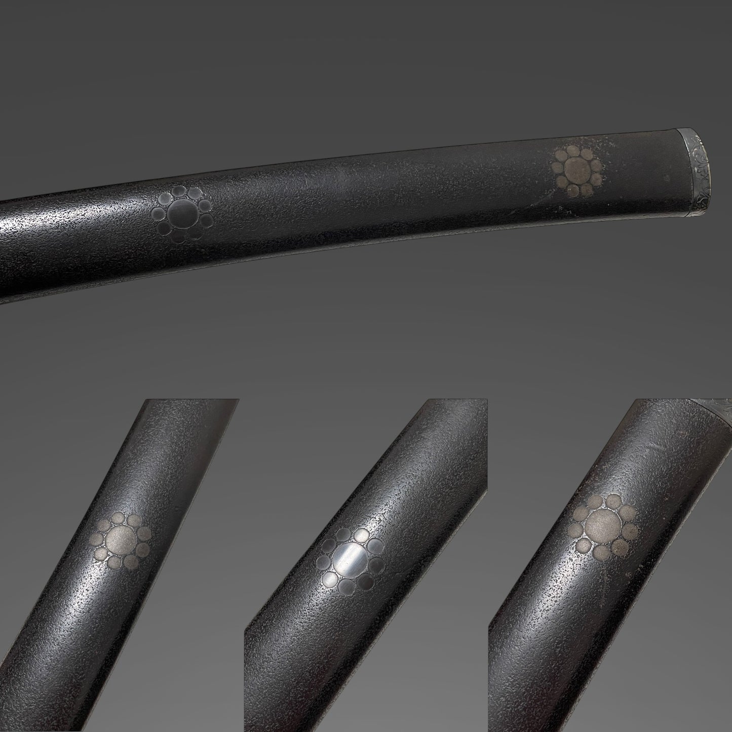 Fujiwara Toyoyuki 藤原豊行 signed Shobuzukuri Wakizashi, Dragon Tsuba, with Kozuka