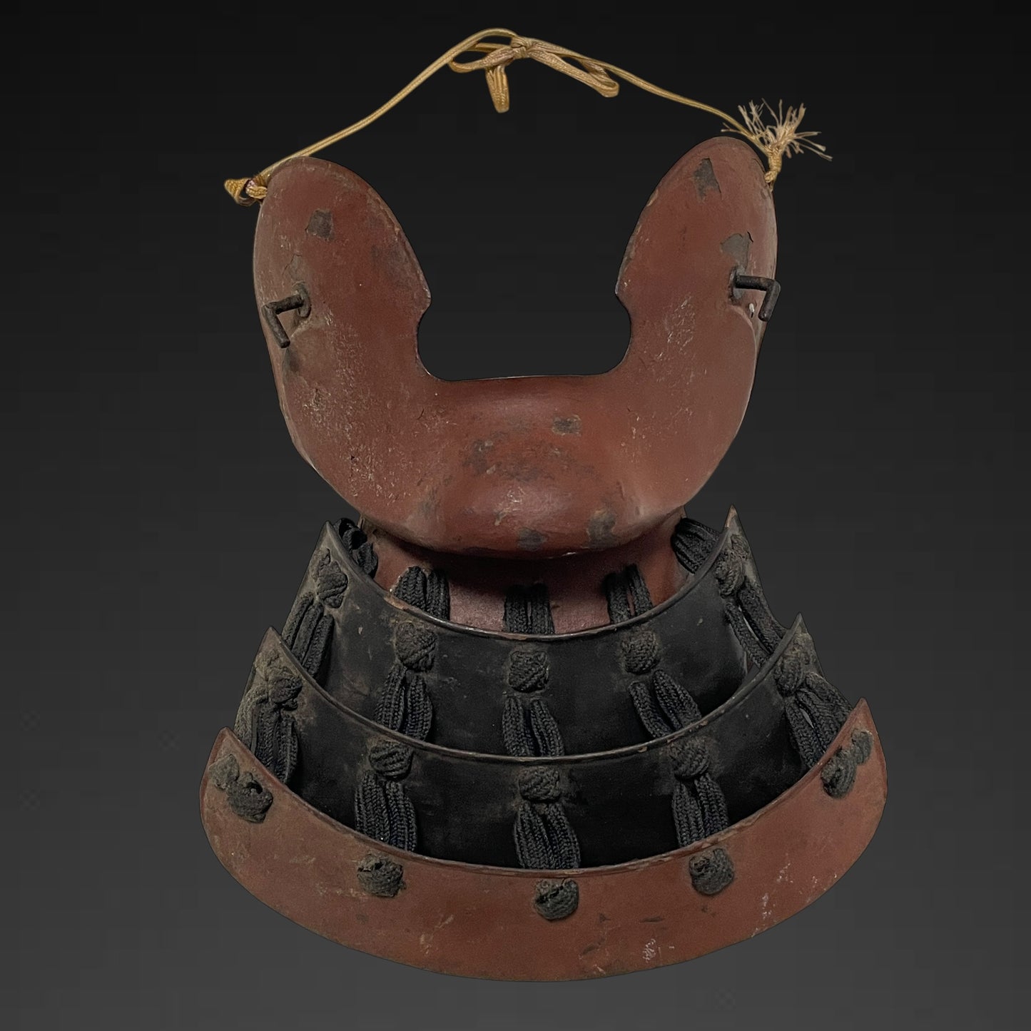 Menpo 面頬, Kacchu 甲冑, Samurai Armor Face Guard, Edo period