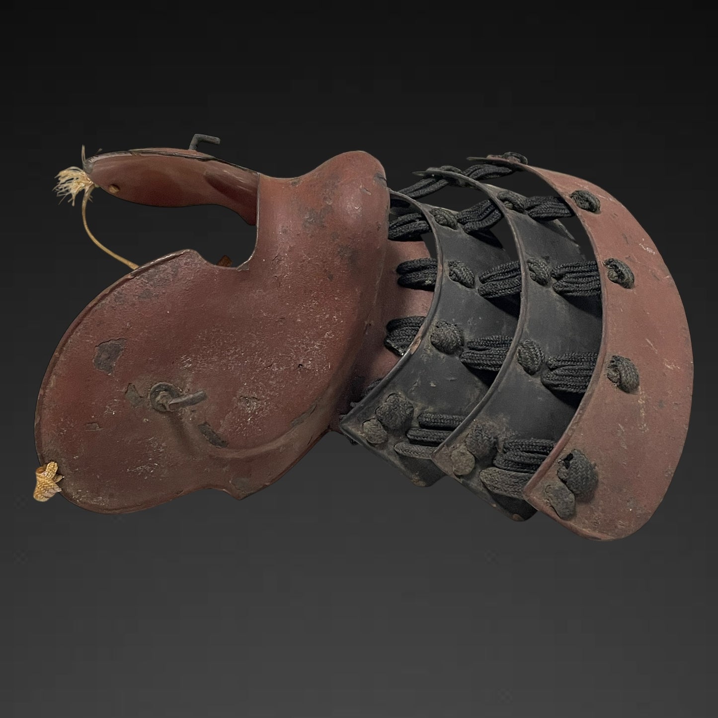 Menpo 面頬, Kacchu 甲冑, Samurai Armor Face Guard, Edo period
