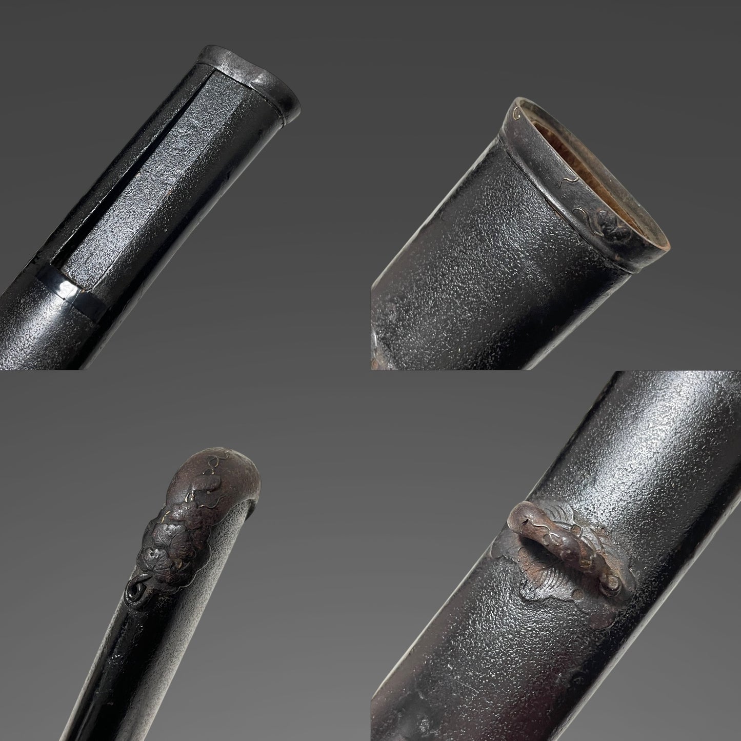 Aikuchi Koshirae 合口拵, Sunnobi-TANTO 寸延短刀, Iro Fittings, Edo period mumei
